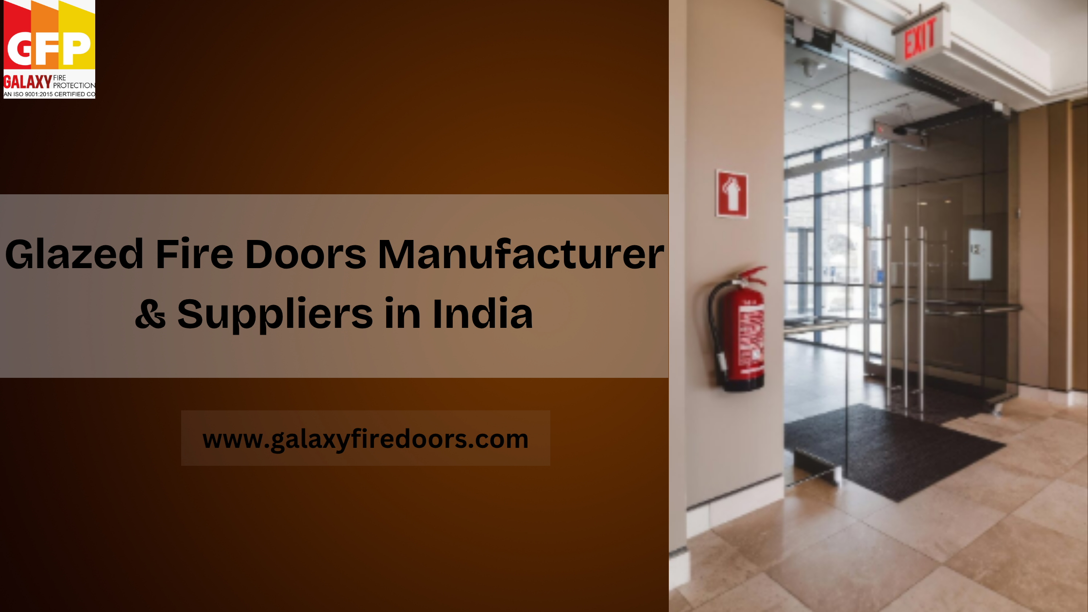 Glazed Fire Door Manufacturer