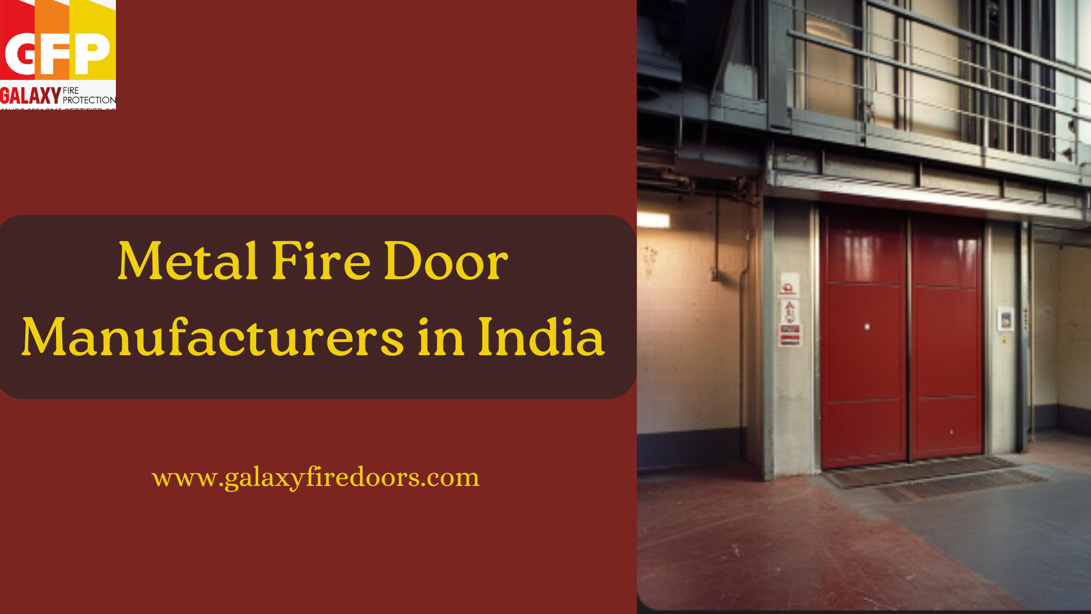 Metal Fire Door Manufacturers